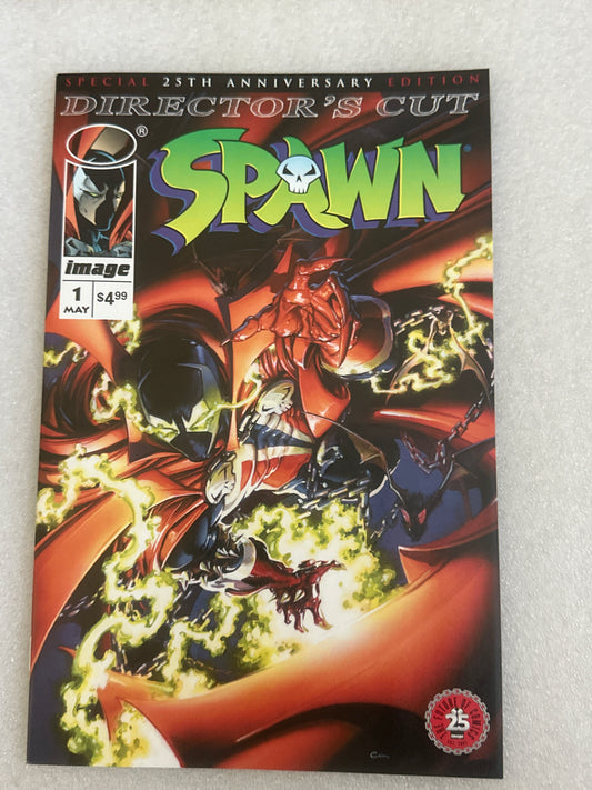Spawn #1 Special 25th Anniversary Edition Director's Cut Crain Variant Image 2017