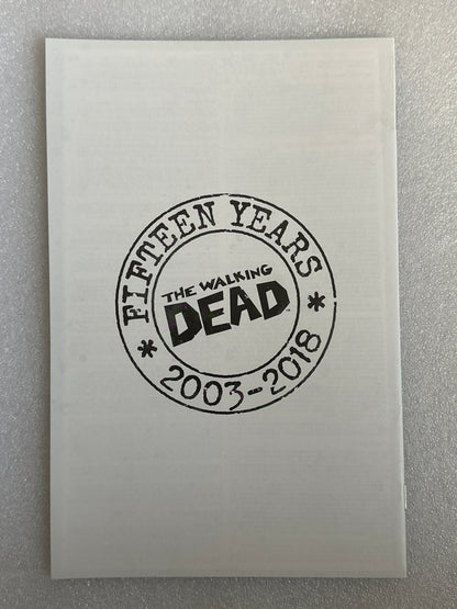 The Walking Dead #19 15th Anniversary Sketch Variant Image