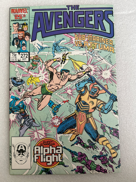 Avengers 272 Marvel 1986