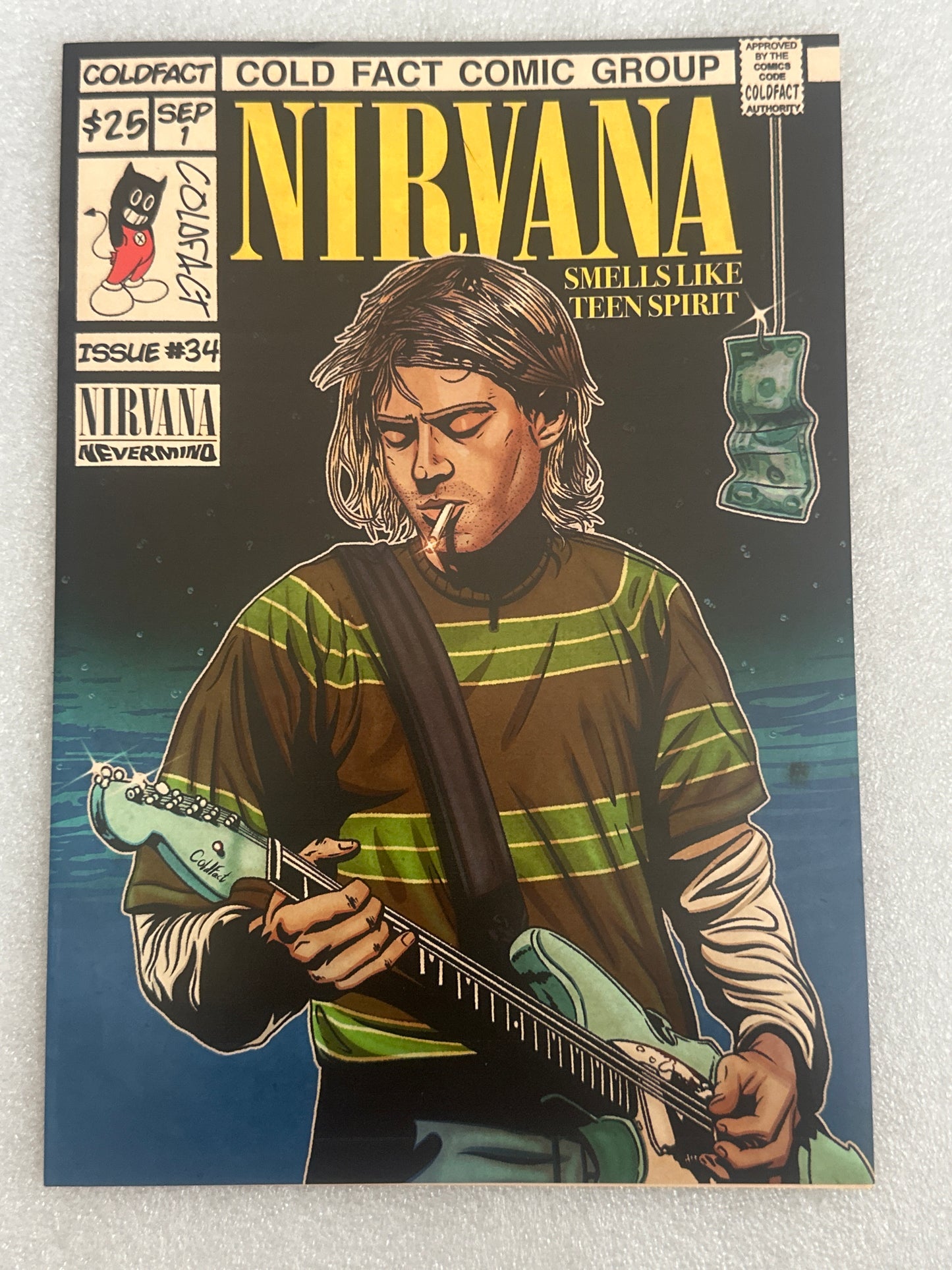 Smells Like Teen Spirit #34 Sep 1 Nirvana Cold Fact Comic