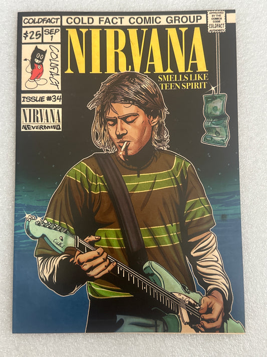 Smells Like Teen Spirit #34 Sep 1 Nirvana Cold Fact Comic
