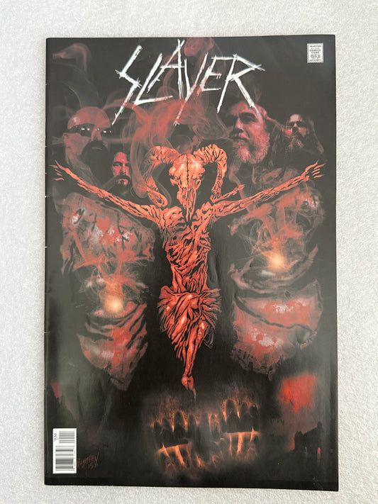 Rock and Roll Biography Comics: Slayer 2015