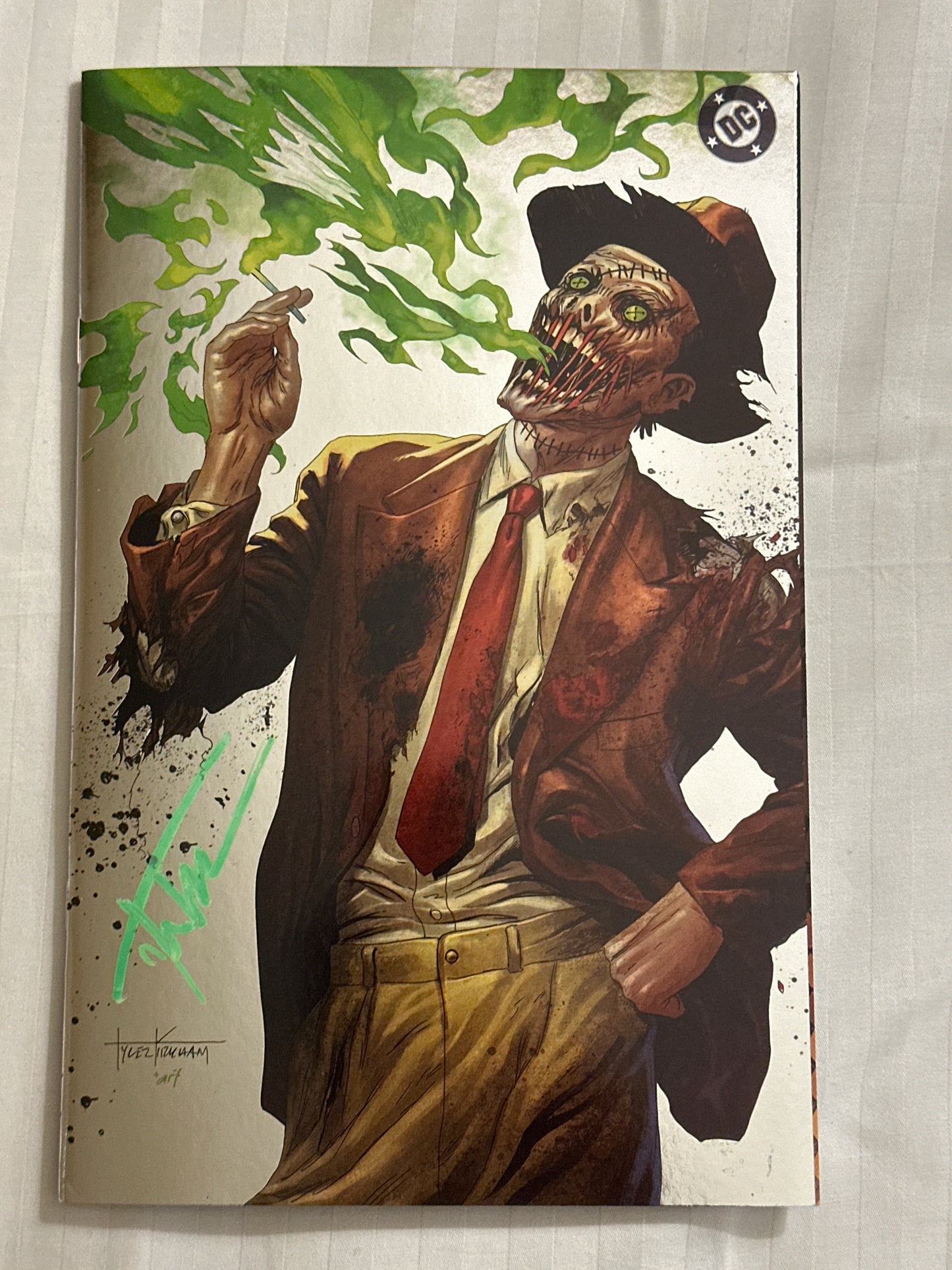 Absolute Batman #19 Kirkham Foil Variant Signed DC 2026