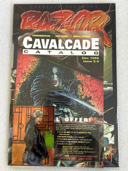 Razor #0 Chromimum Cover Sealed w/Card & Catalog London Night 1995