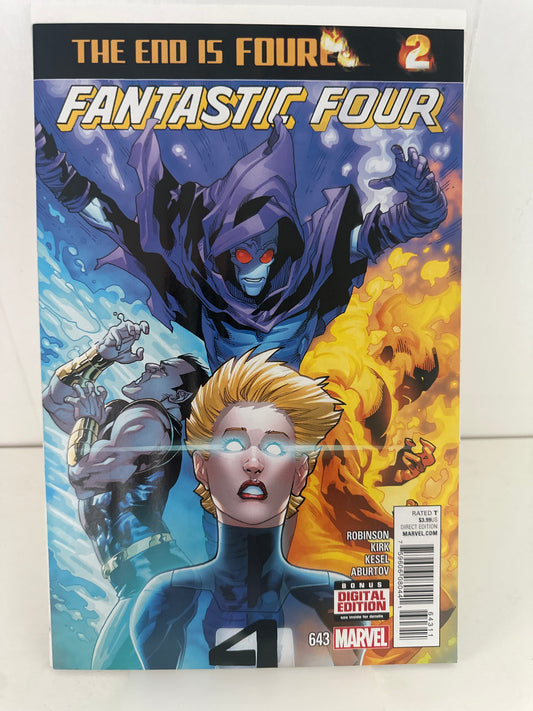 Fantastic Four #643 Marvel 2015