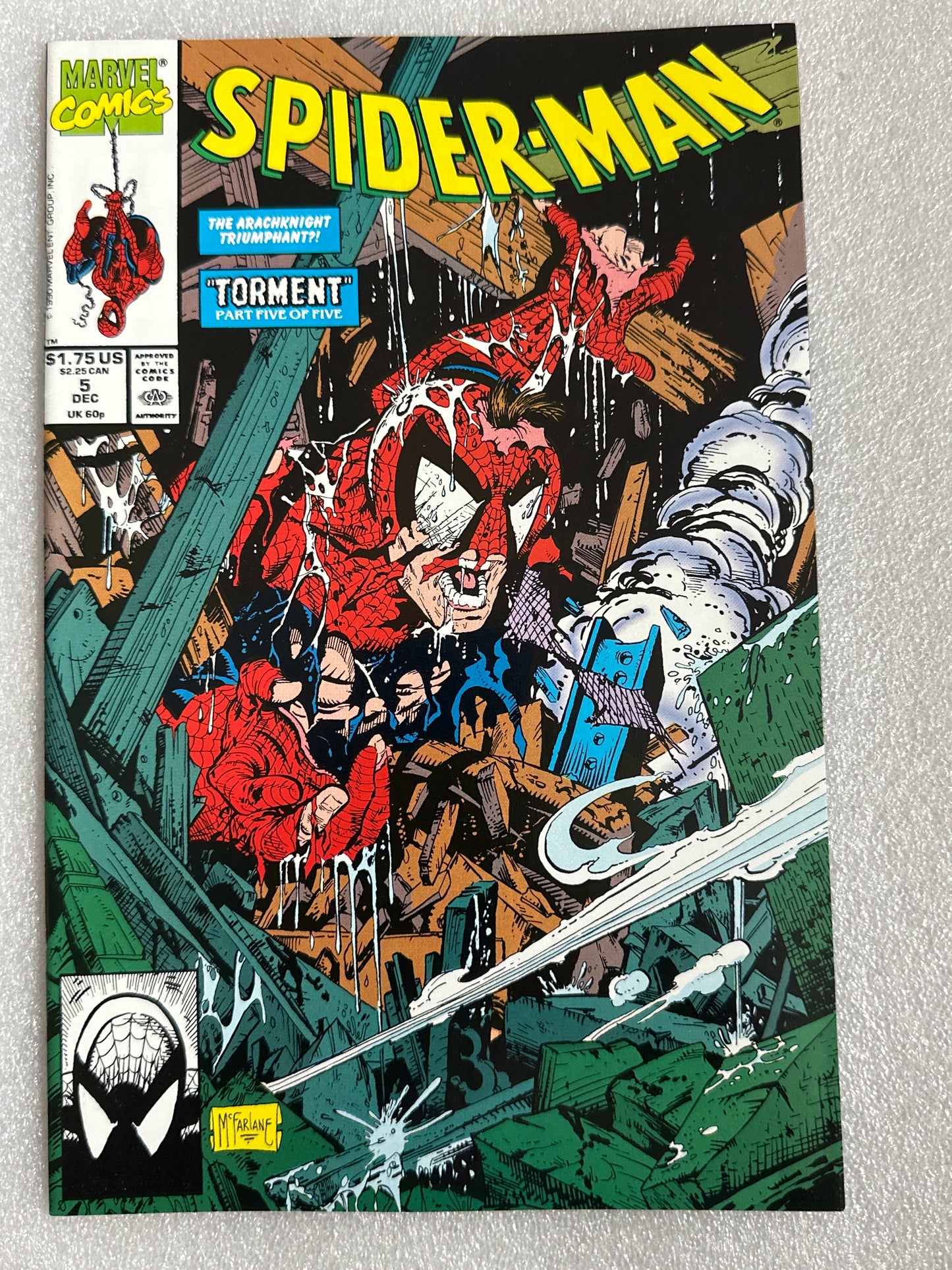 Spider-Man #5 Marvel 1990