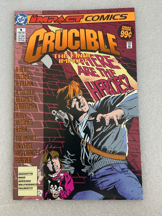 Crucible #1 DC Impact Comics 1993