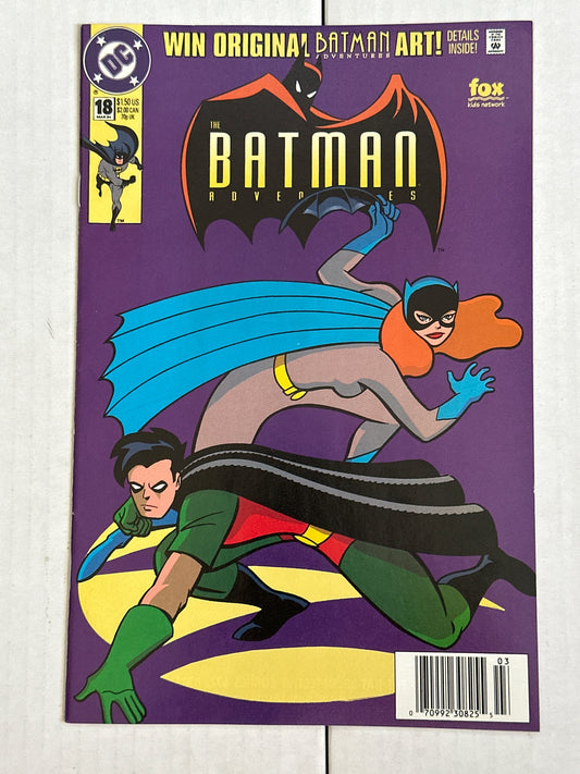 The Batman Adventures #18 Newsstand DC 1993