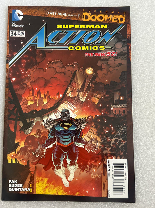 Action Comics #34 DC 2014