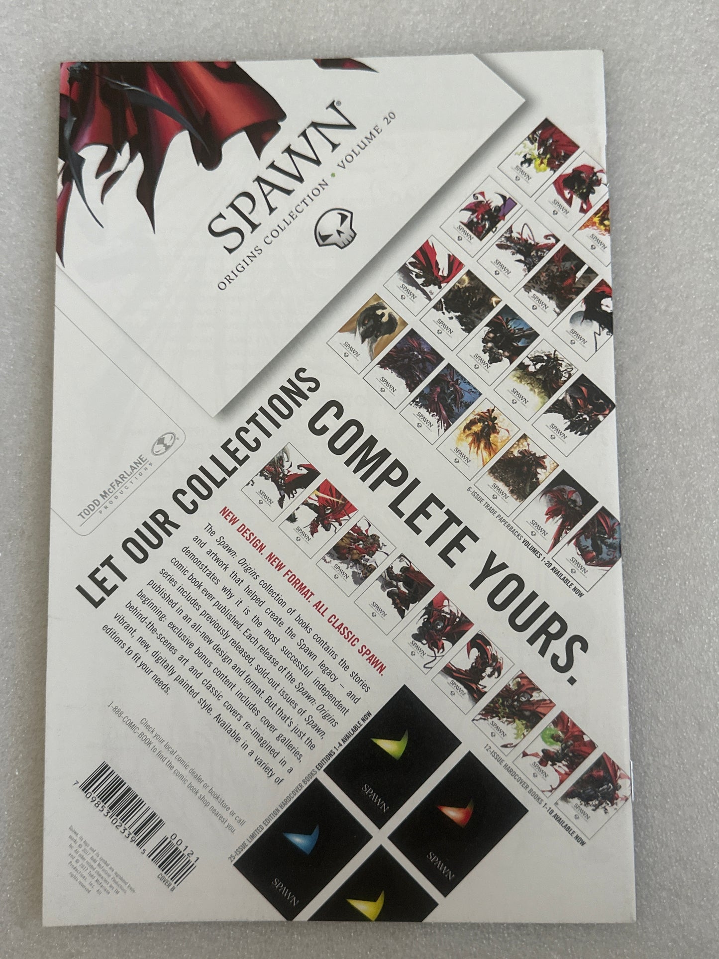 Spawn #1 Special 25th Anniversary Edition Director's Cut Crain Variant Image 2017