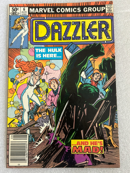 Dazzler #6 Marvel 1981