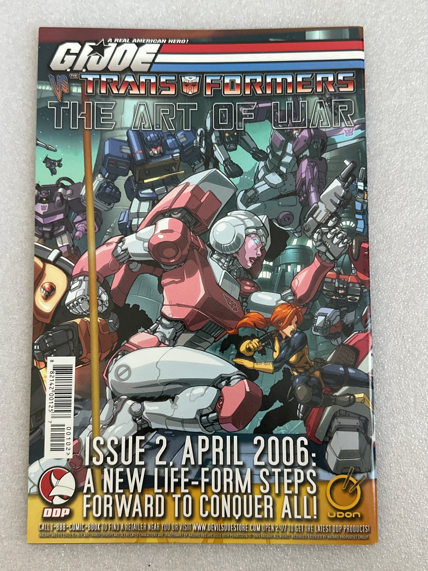 G.I. Joe vs Transformers The Art of War #1 Cover B DDP 2006