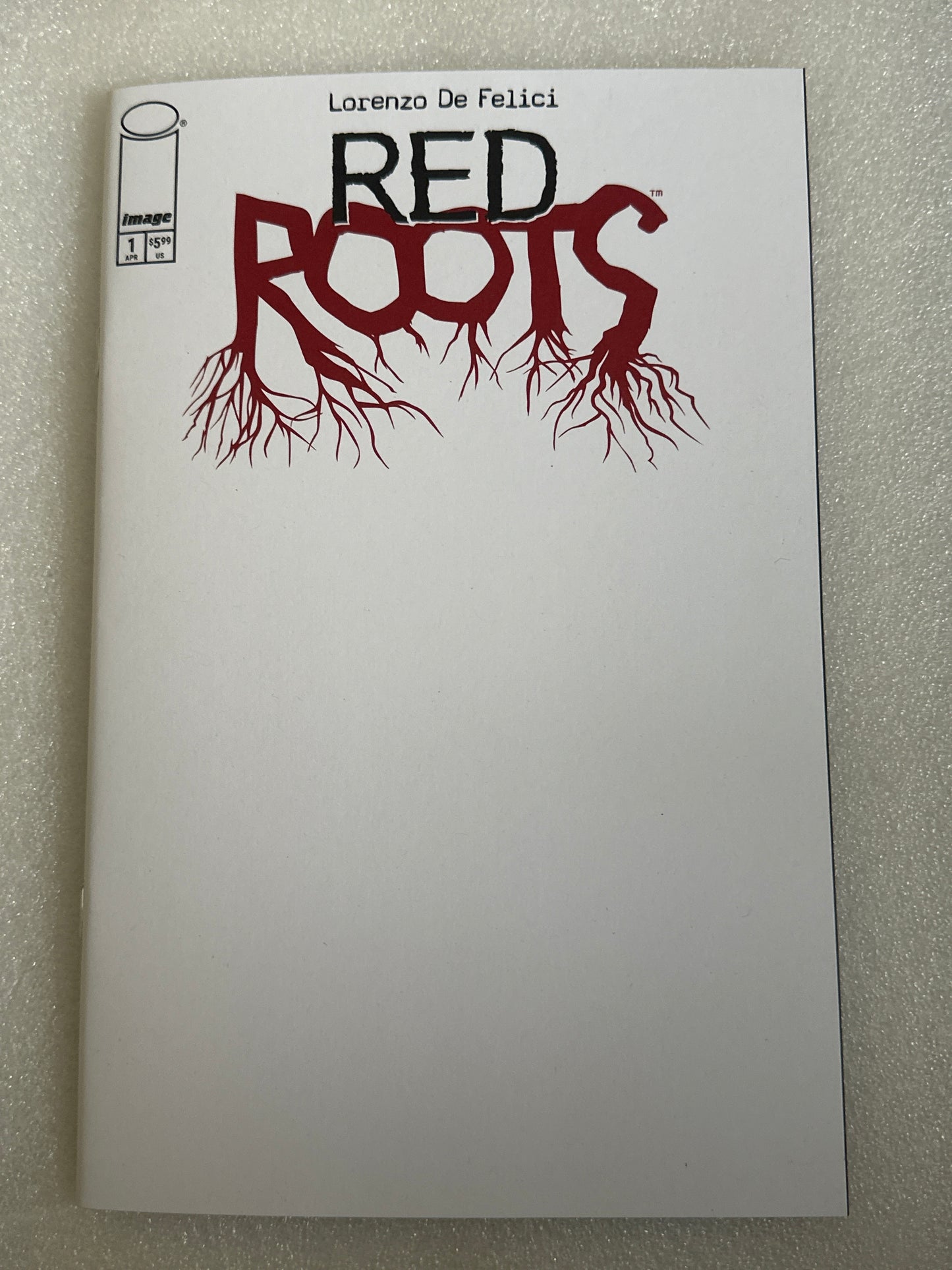 Red Roots #1 Blank Variant Cover E Image 2026
