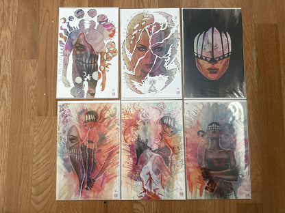 Something is Killing the Children #1-25 David Mack Virgin Variant Cover Set plus #25 ComicTom Variant Boom! 2022
