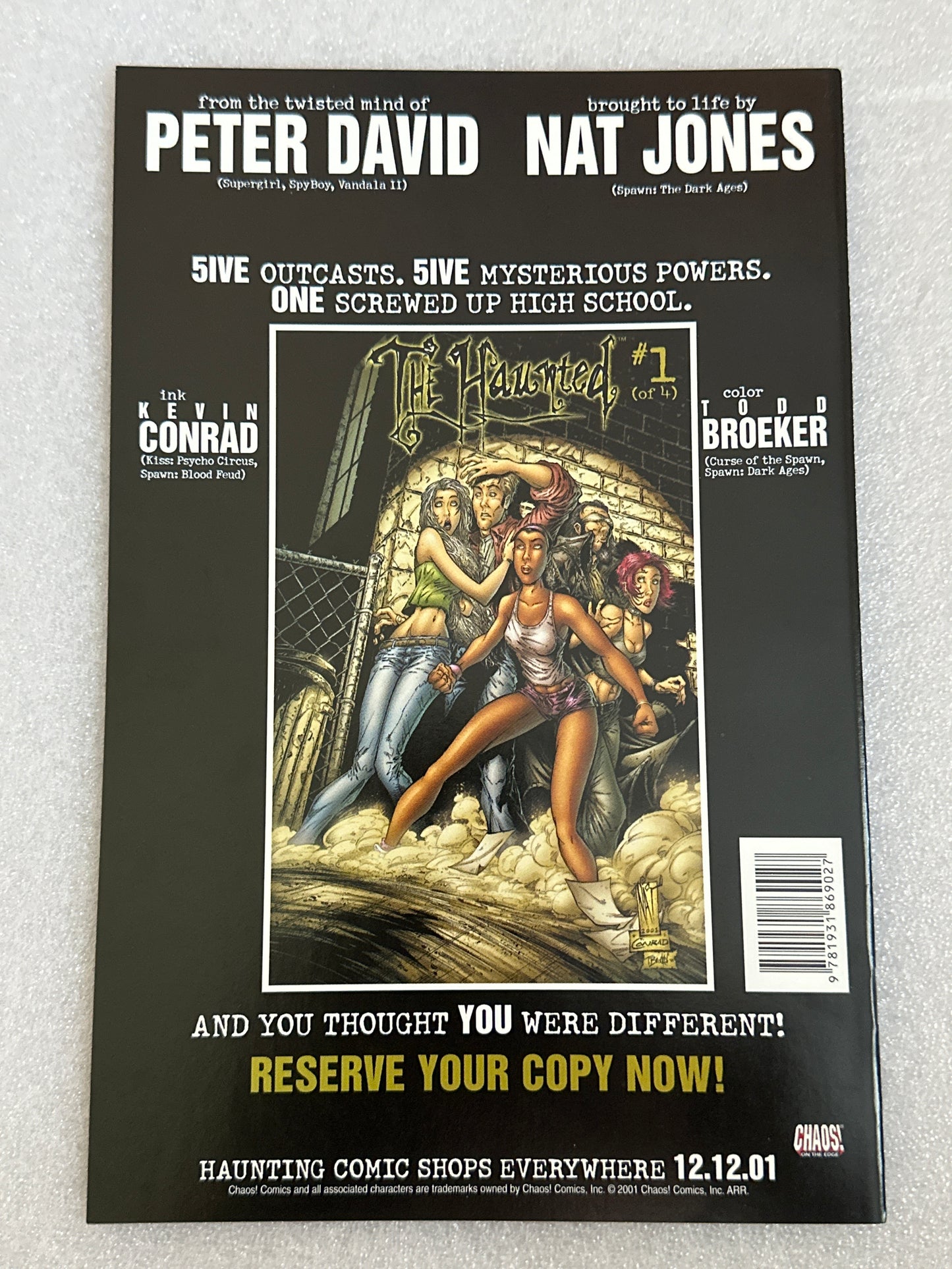 Purgatori: Mischief Night #1 Chaos! Comics 2001