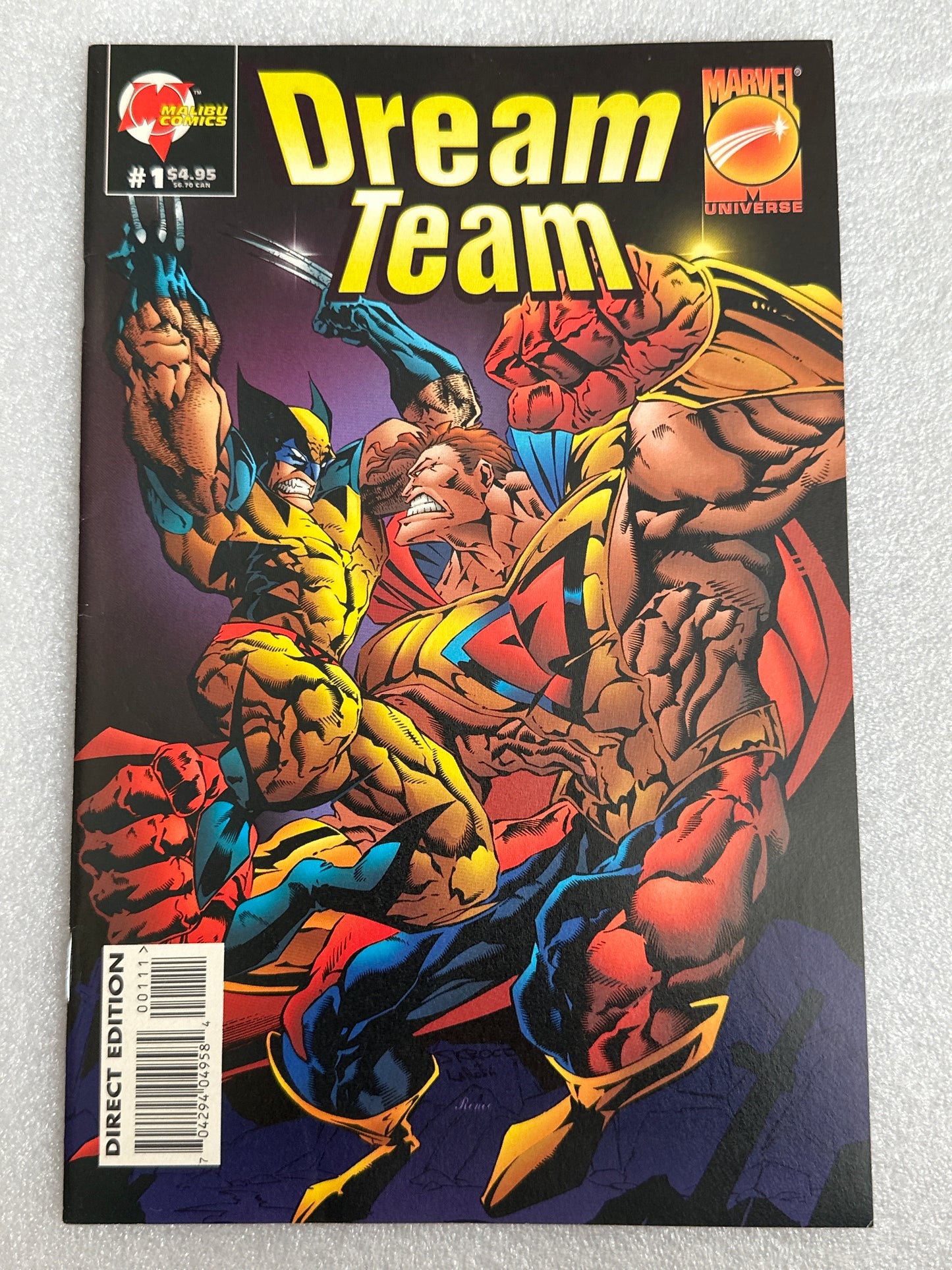 Dream Team #1 Marvel Malibu 1995