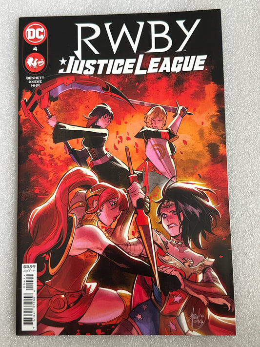RWBY Justice League #4 DC 2021