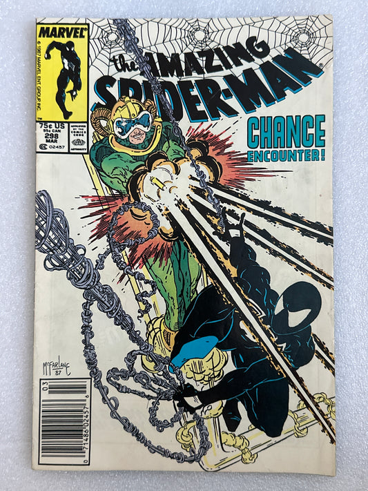 Amazing Spider-Man #298 Newsstand F/VF Marvel 1988