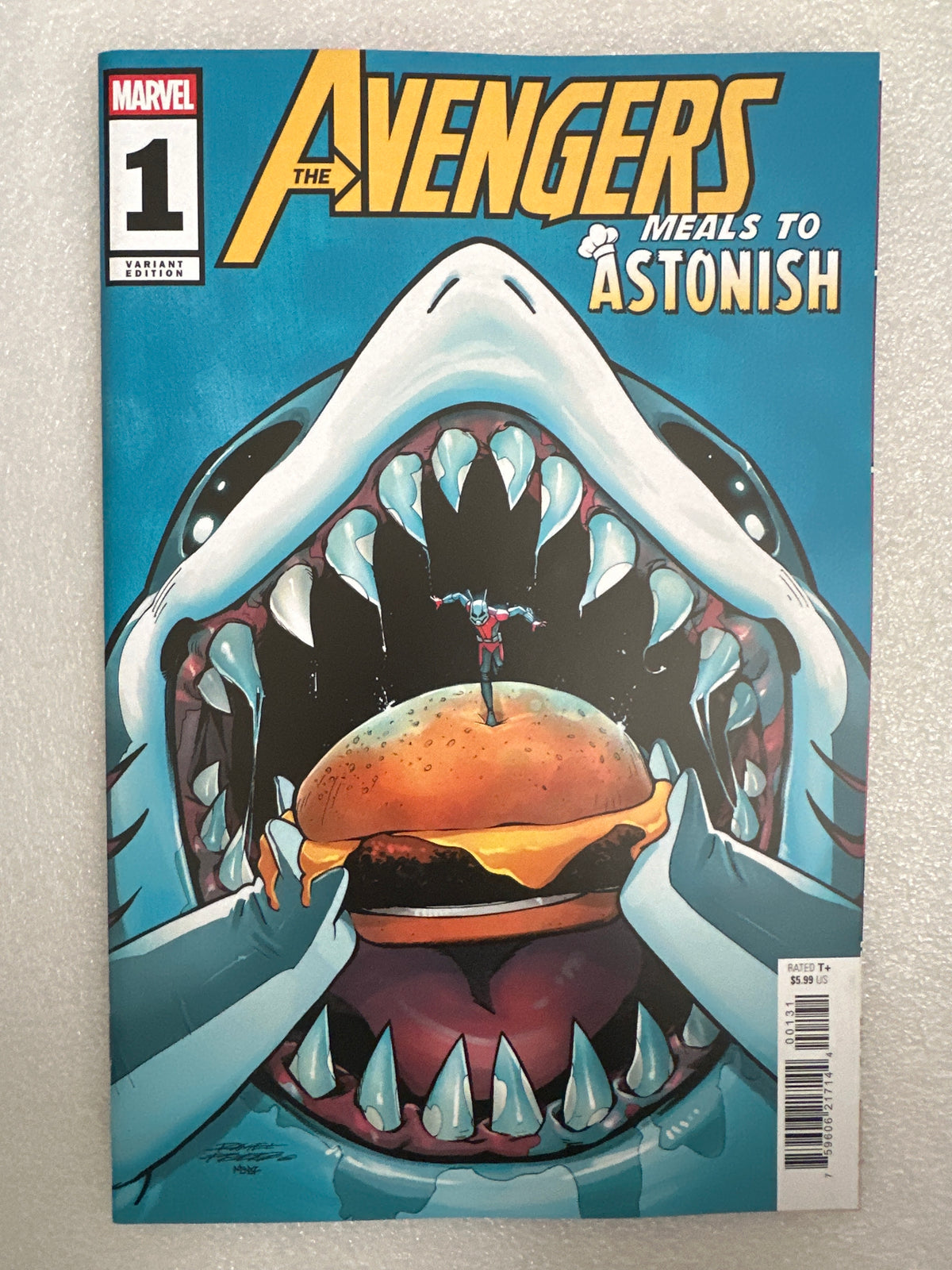 Avenger Meals to Astonish #1 Jeff Variant Marvel 2026