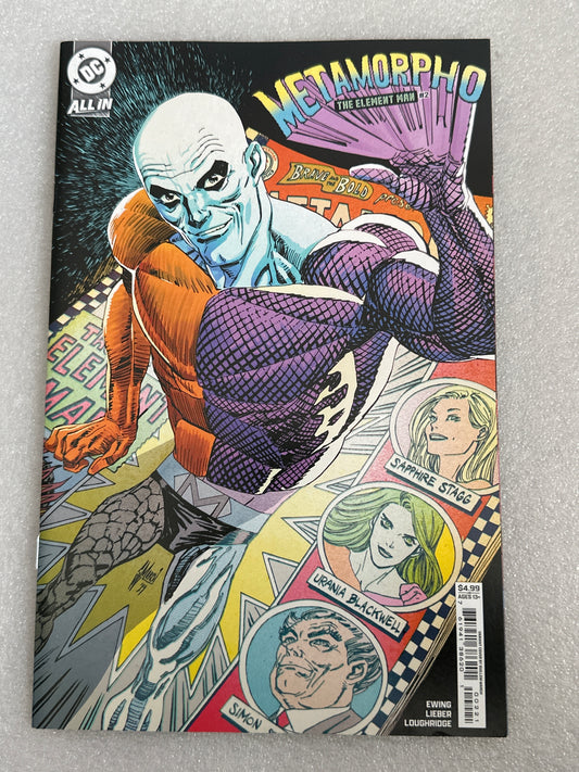 Metamorpho The Element Man #2 Variant Cover DC 2025