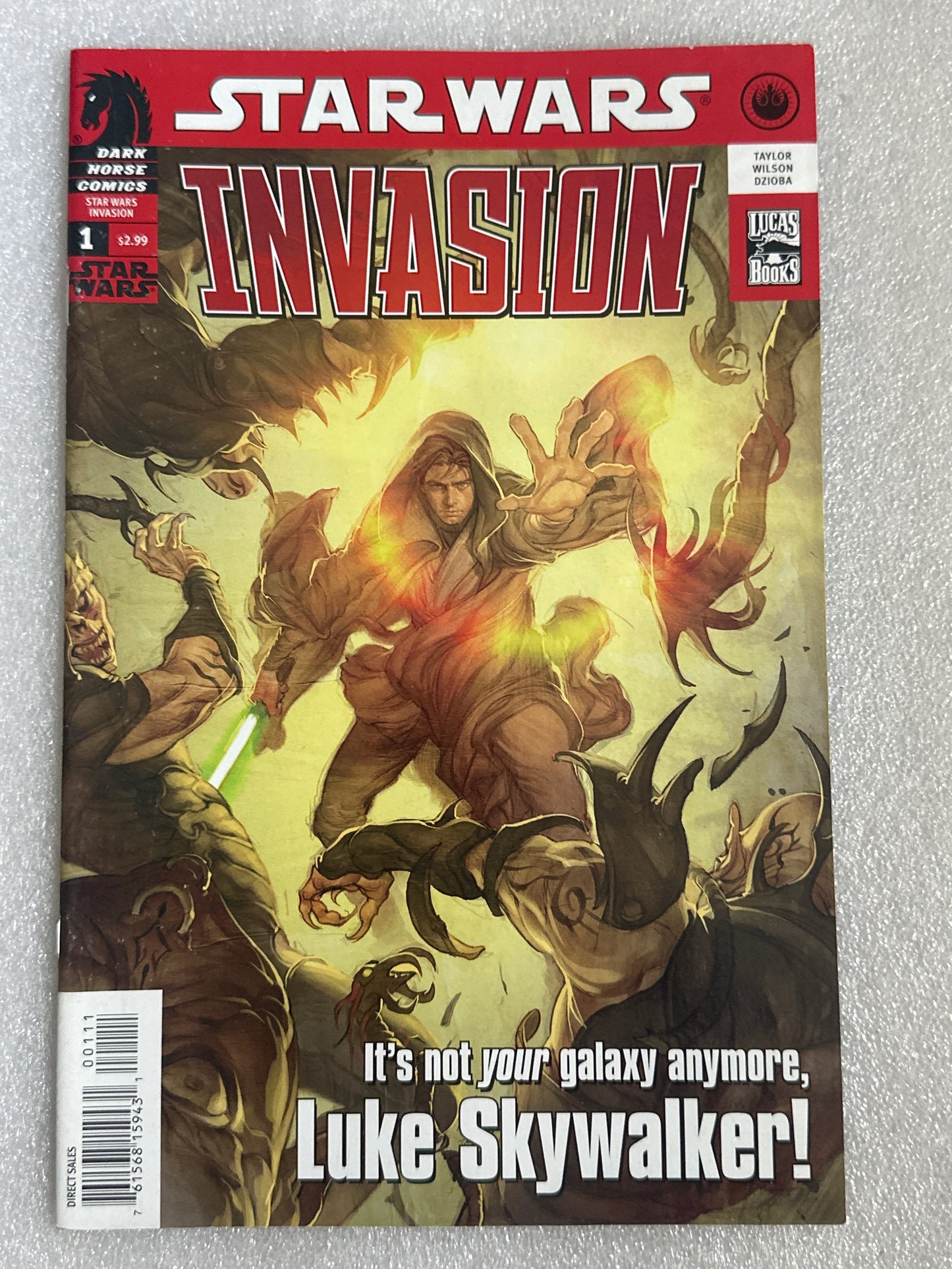 Star Wars Invasion #1 Dark Horse 2009
