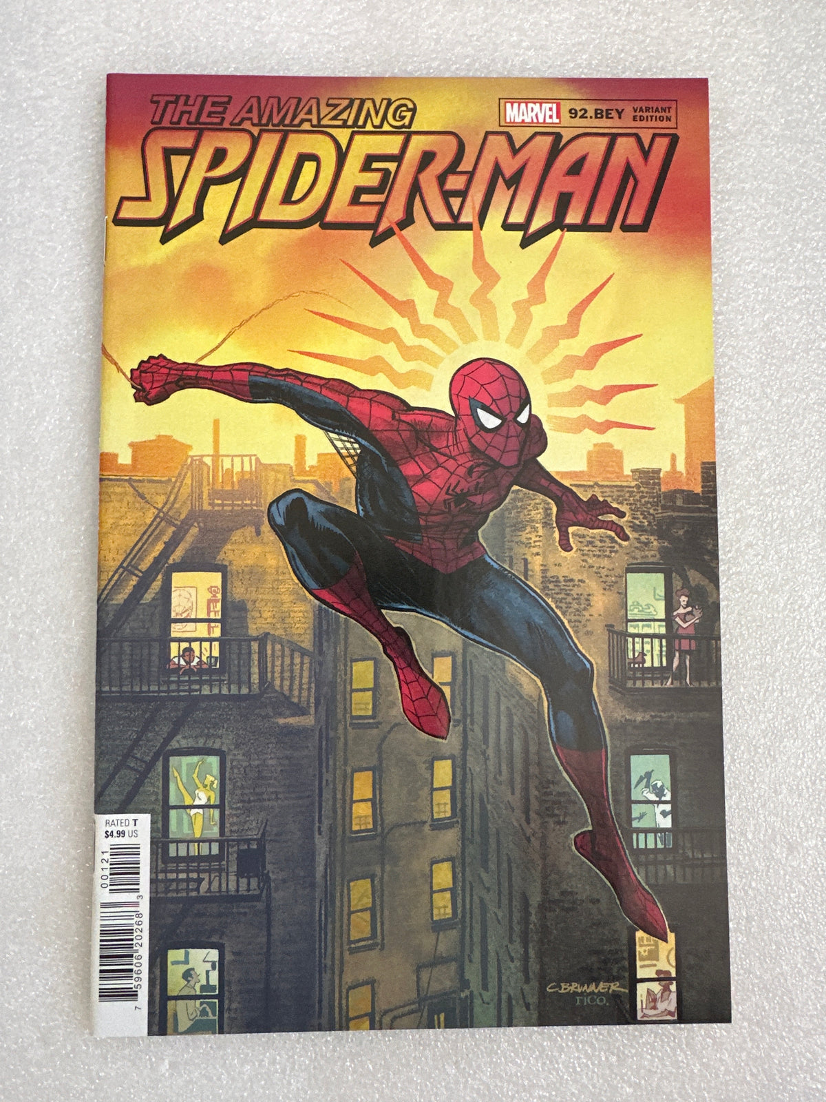 Amazing Spider-Man #92.BEY Variant A Marvel 2022