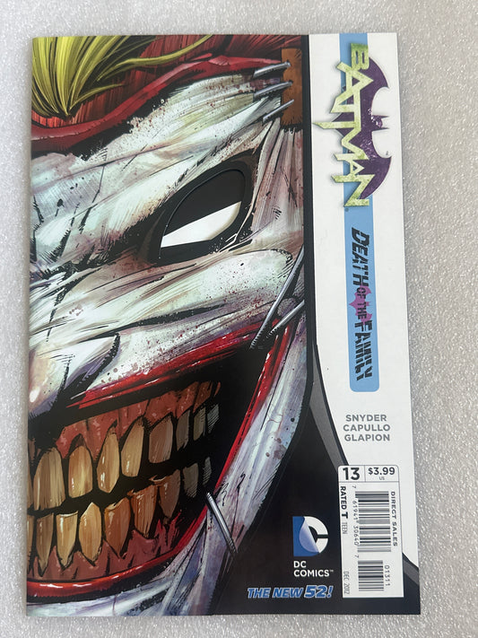 Batman #13 New 52 Death of the Family DC 2012