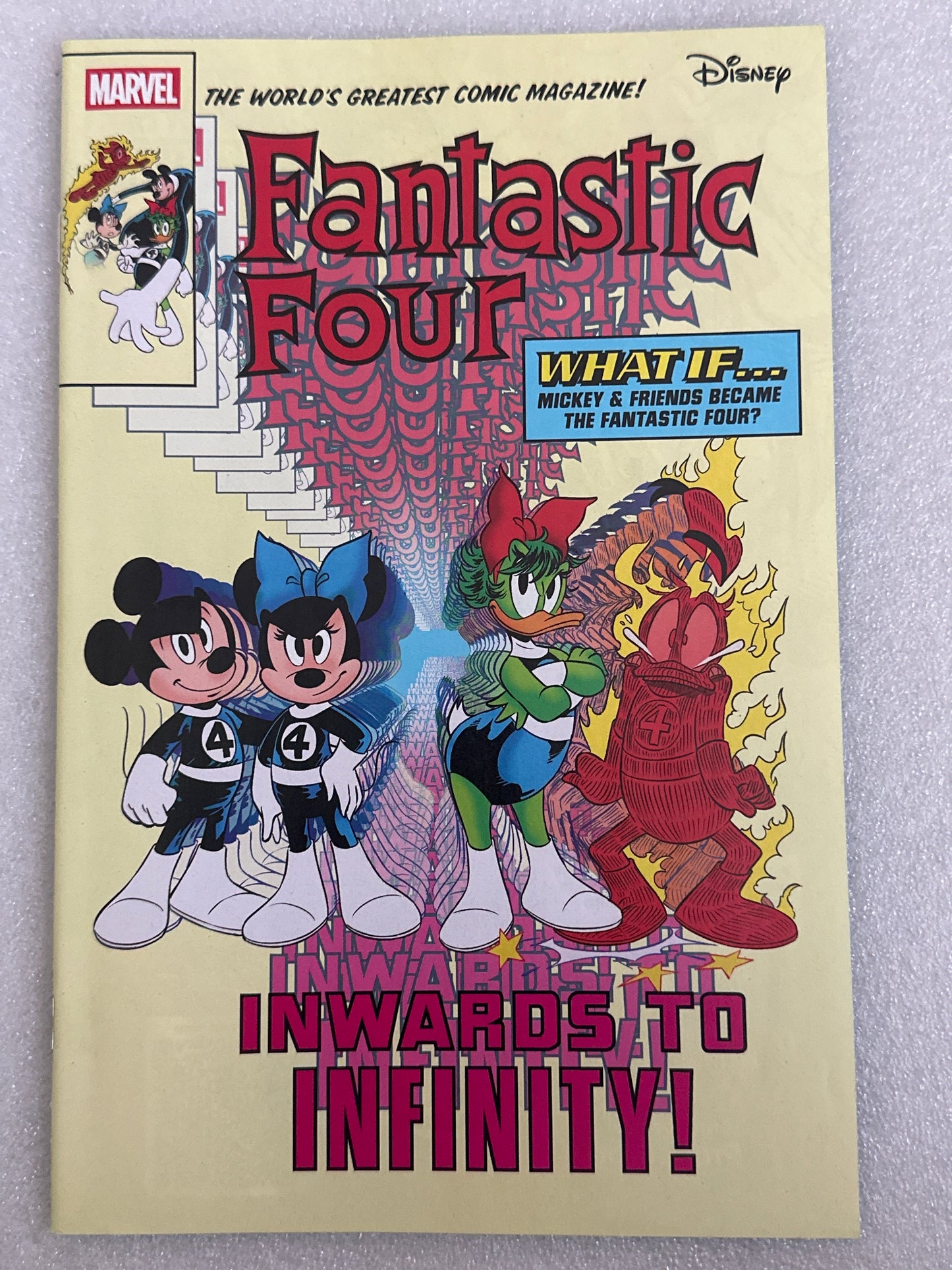 Fantastic Four #33 What If...Mickey Variant Marvel 2025