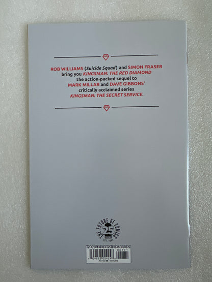 Kingsman The Red Diamond #1 Gold Foil Variant Image 2017