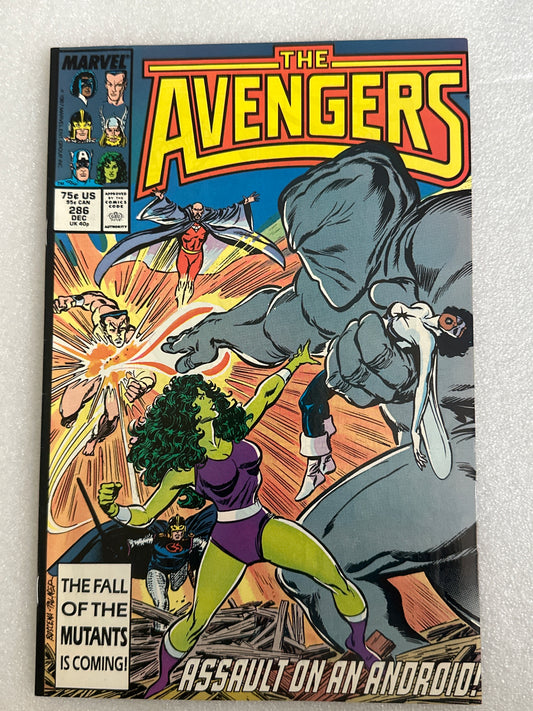 Avengers 286 Marvel 1987