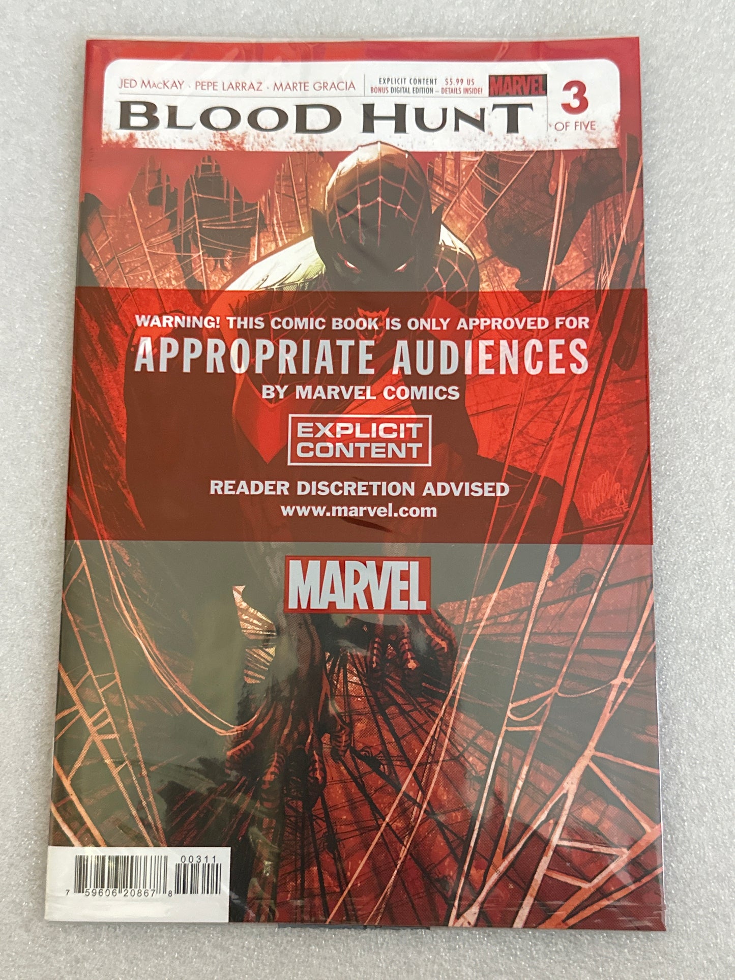 Blood Hunt #3 Marvel 2024 Bagged