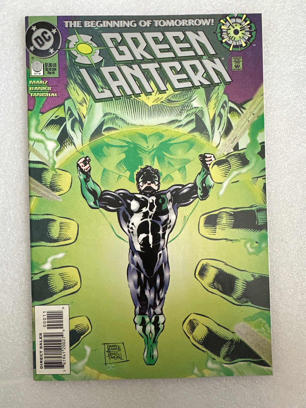 Green Lantern #0 Zero Hour Direct DC 1994
