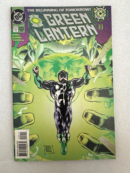 Green Lantern #0 Zero Hour Direct DC 1994