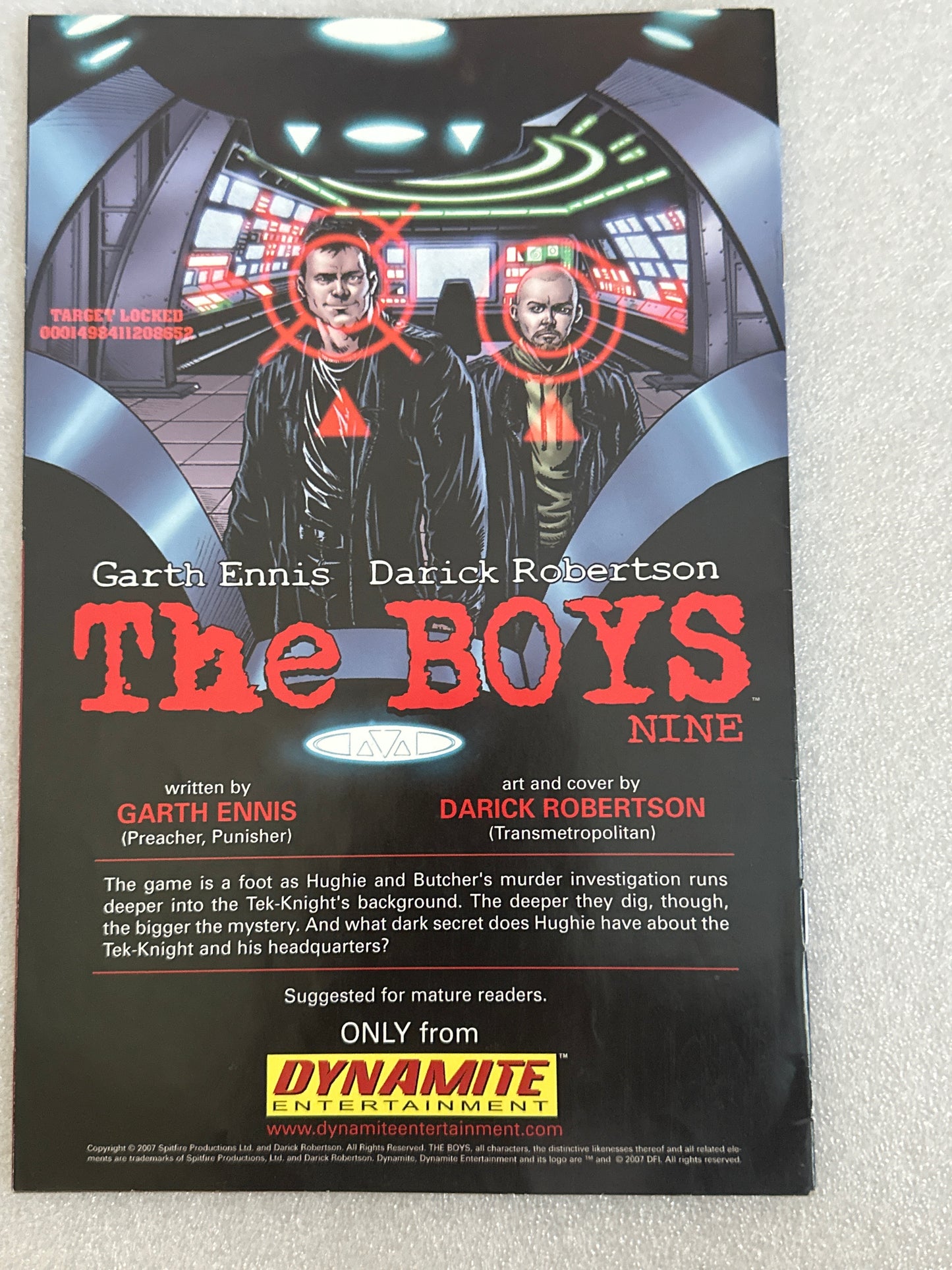 The Boys #8 Dynamite 2007