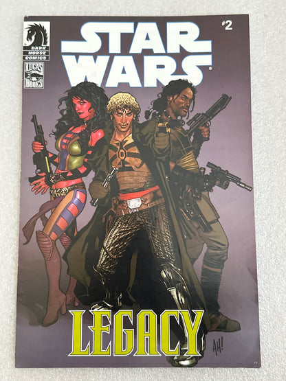 Star Wars Legacy #2 Comic Pack Variant Dark Horse 2007
