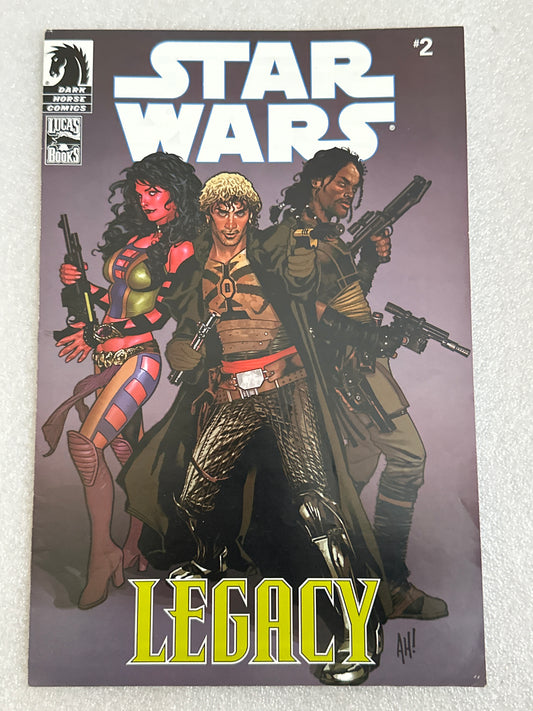 Star Wars Legacy #2 Comic Pack Variant Dark Horse 2007