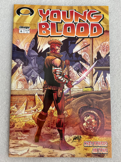 Youngblood #6 Walking Dead Homage Image 2017