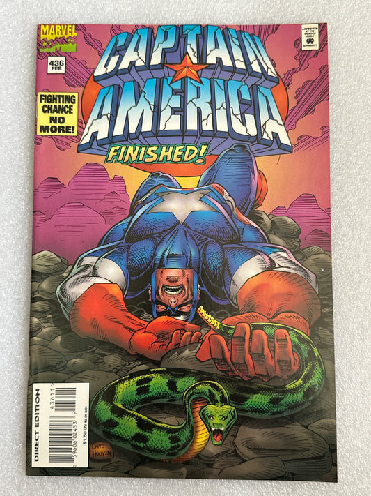 Captain America #436 Marvel 1995