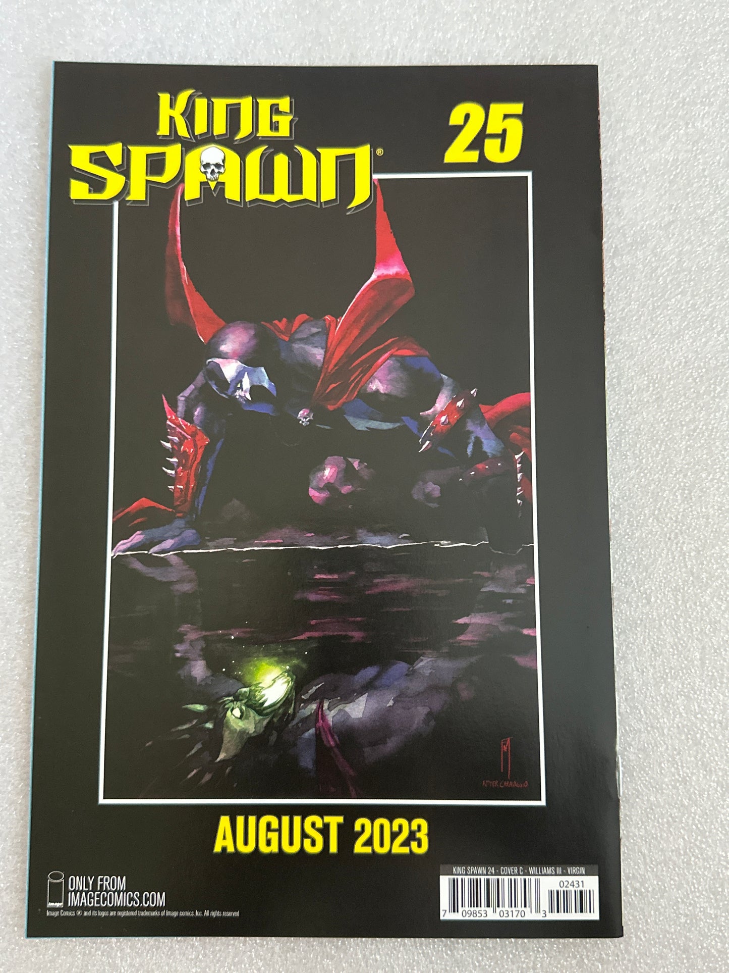 King Spawn #24 Cover C Virgin Image 2023