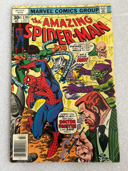 The Amazing Spider-Man #170 Marvel 1977
