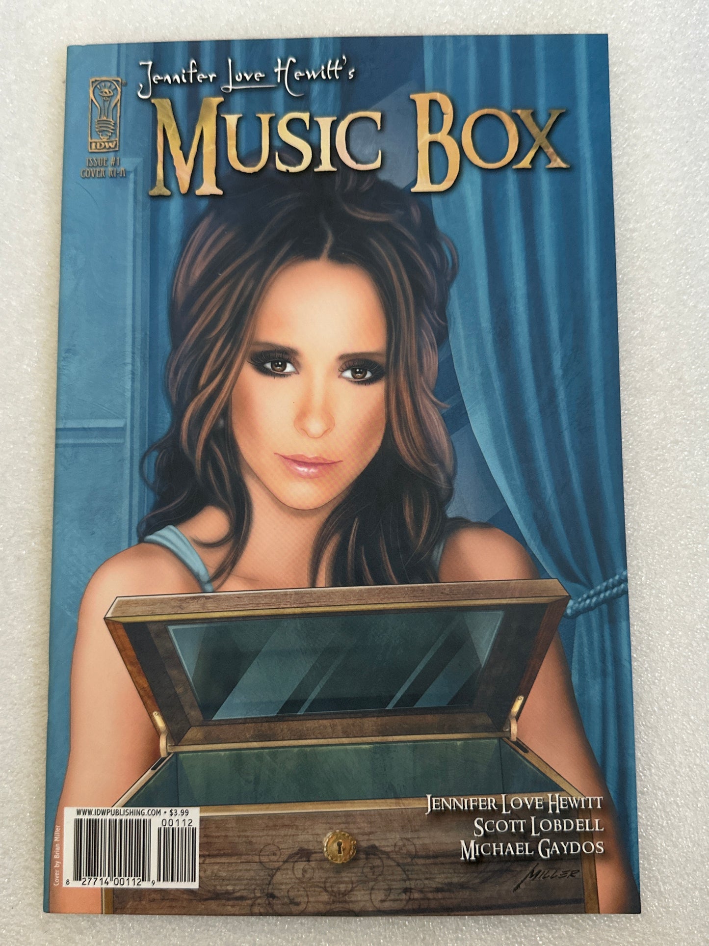 Jennifer Love Hewitt’s Music Box #1 comic RI Edition