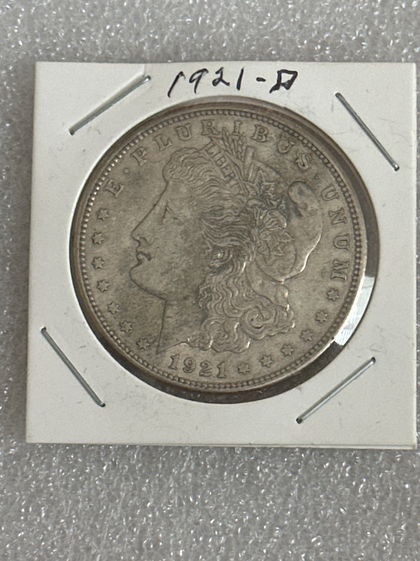 1921 D Morgan Silver Dollar