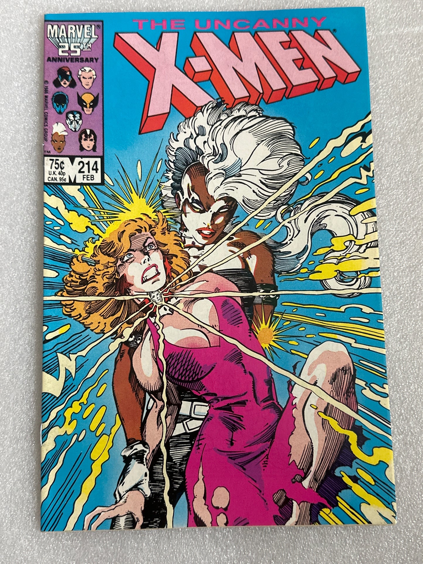 The Uncanny X-Men #214 Marvel 1987