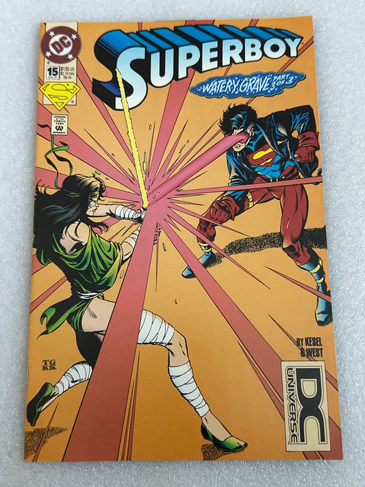 Superboy #15 DCU Logo Variant DC 1995