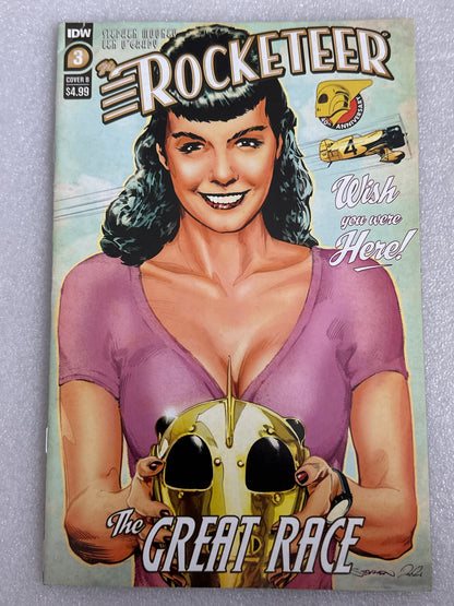 Rocketeer #3 Cover B IDW 2022