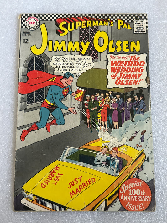 Superman's Pal Jimmy Olsen #100 DC 1967
