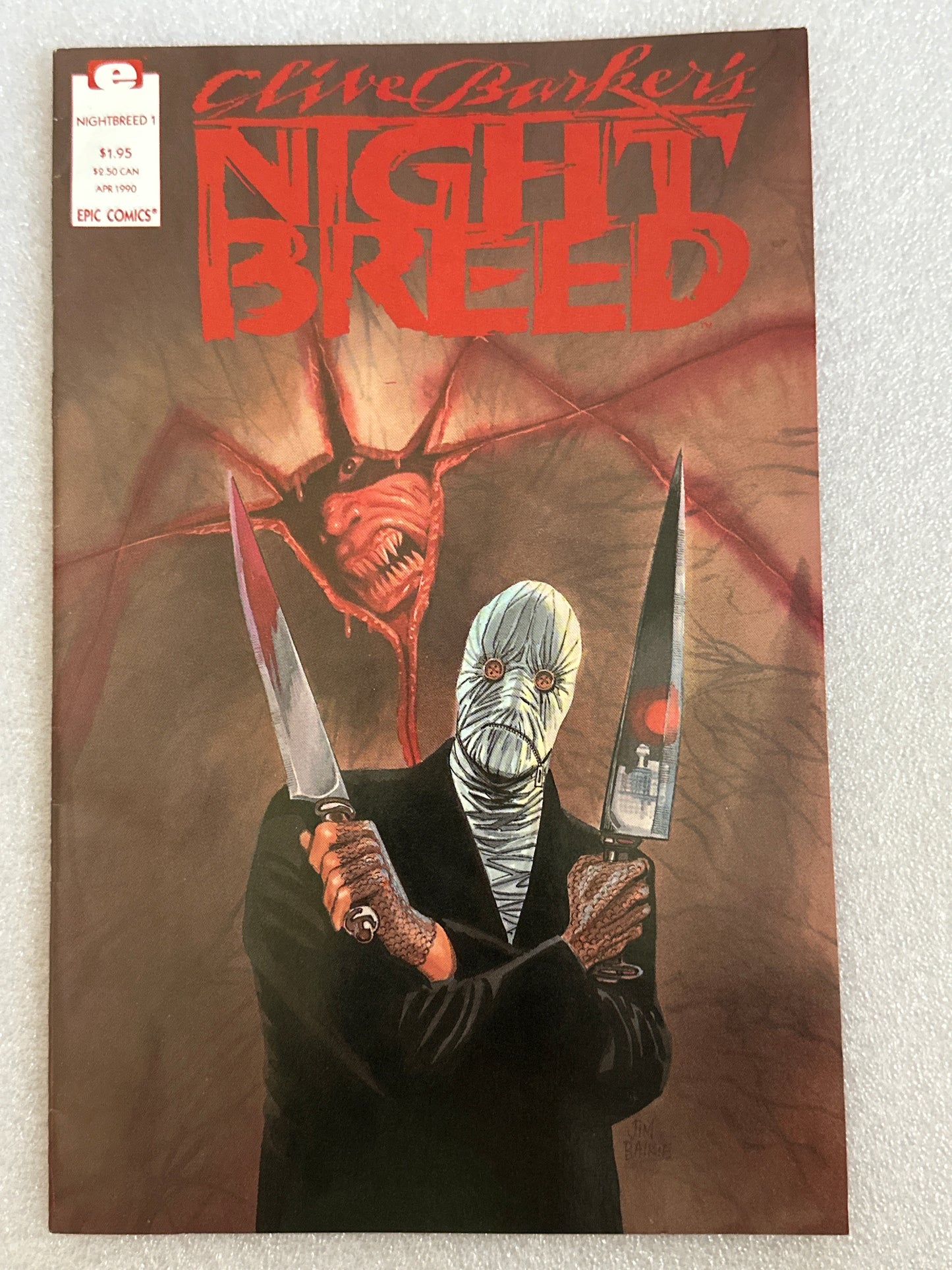 Clive Barker's Night Breed #1 Epic Comics 1990