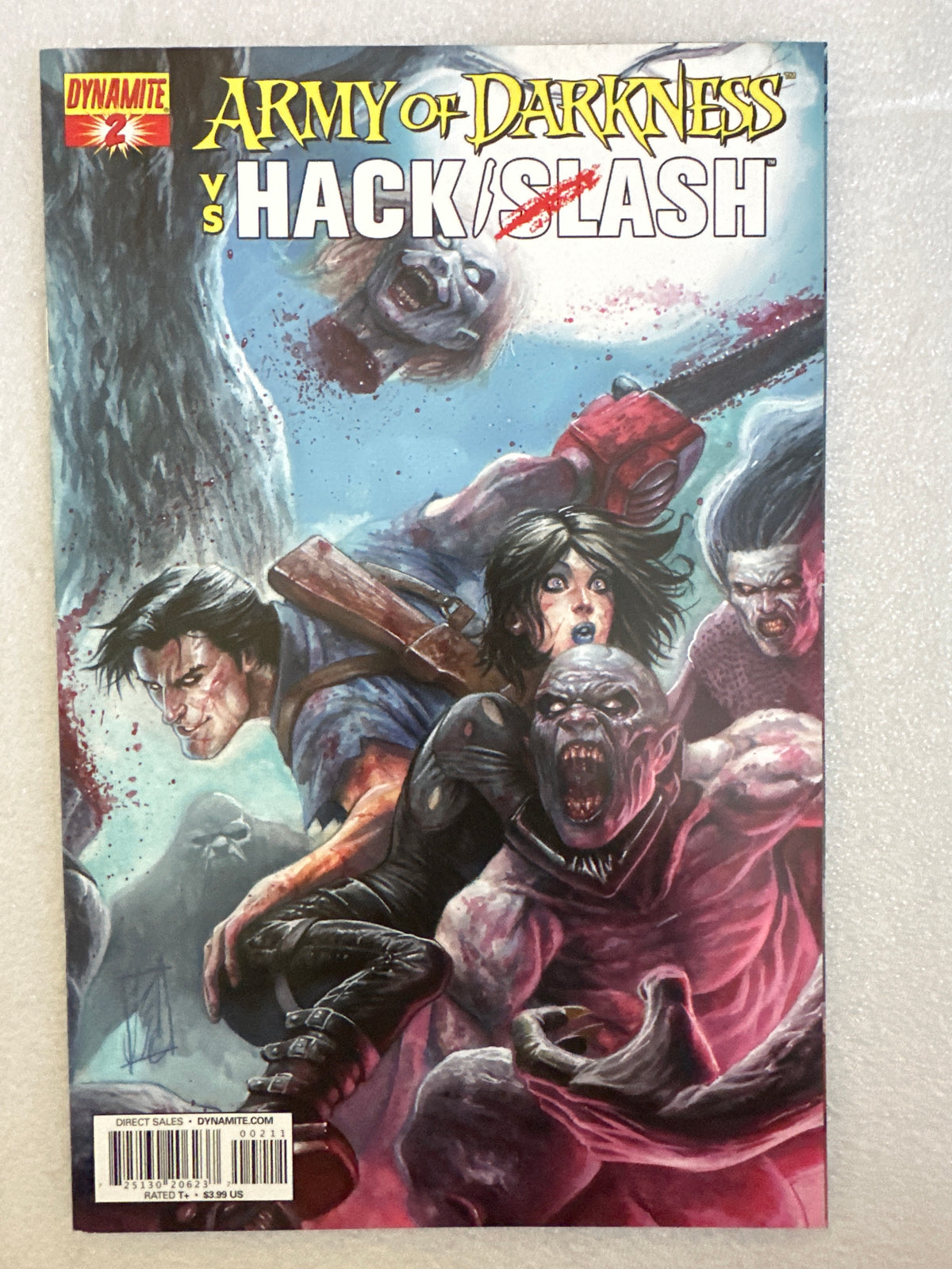 Army of Darkness vs Hack / Slash #2 Dynamite 1993