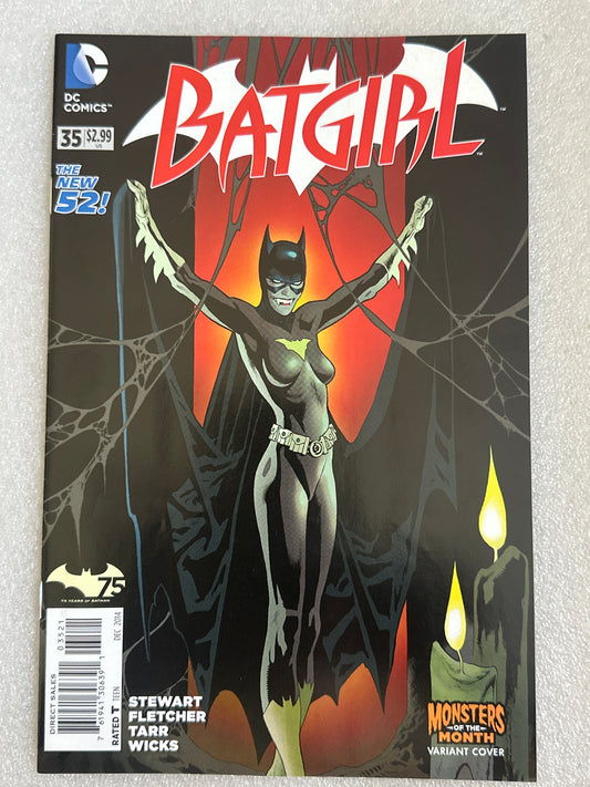 Batgirl #35 Monsters Variant New 52 DC 2014