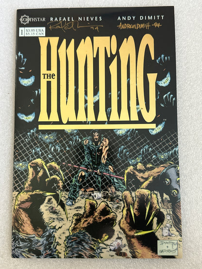 The Hunting #1 Gold Foil Variant Double Signed Nortstar 1993